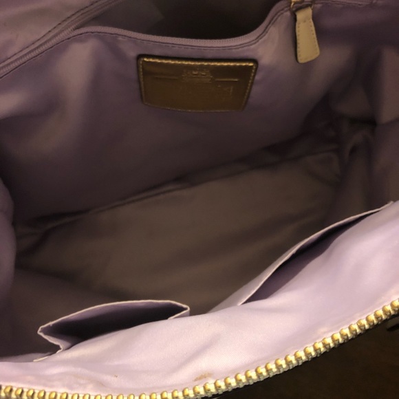 Coach Madison Claire LG Leather Satchel - Picture 8 of 10